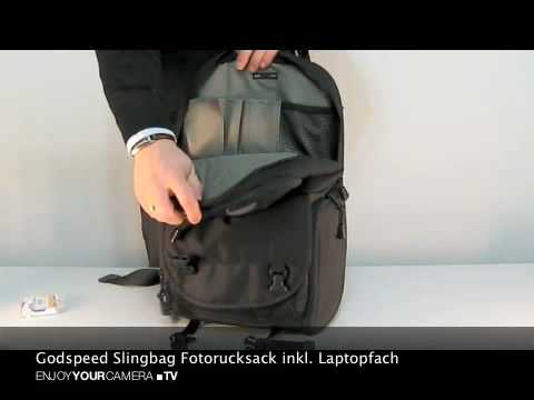 Godspeed Slingbag Fotorucksack mit Laptopfach - by www.enjoyyourcamera.com