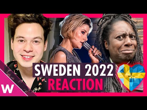 Cornelia Jakobs "Hold Me Closer" Reaction | Sweden Eurovision 2022