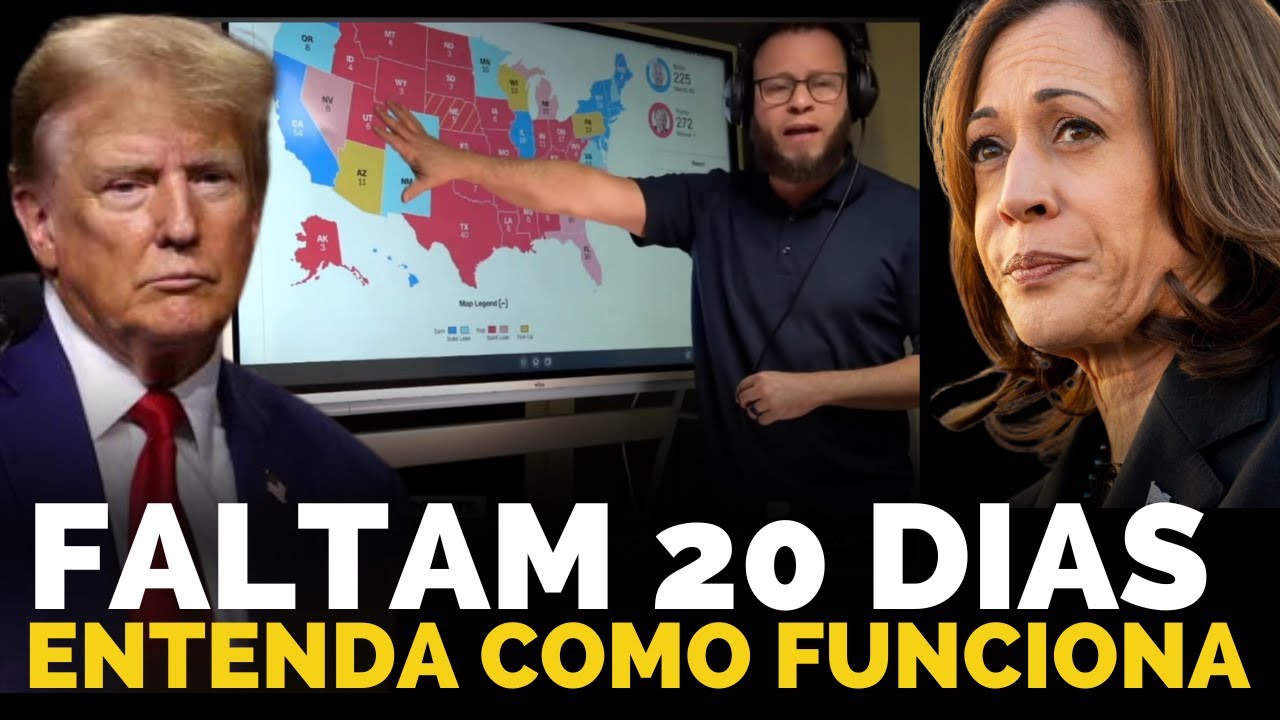 Eleições USA Faltam 20 Dias: Entenda o Processo Eleitoral Americano