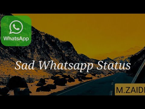 WHATSAPP STATUS VIDEO SAD ||BACKGROUND MUSIC || MOUNTAIN DRIVE || M.ZAIDI