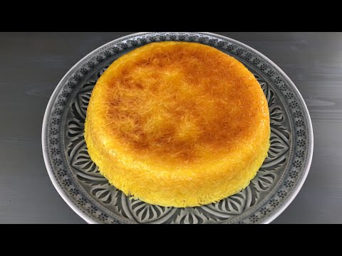 Safranreis IM REISKOCHER mit BtotTahdig I Reiskruste I Krispy Saffron rice I ته دیگ با پلوپز