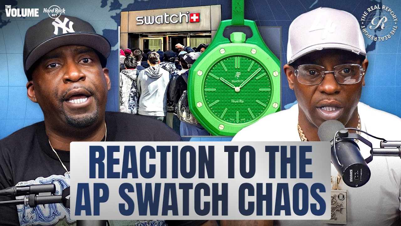 Tony Yayo & Uncle Murda DEBATE if AP Swatch collab is WORTH THE HYPE after NYC pop-up gets mobbed