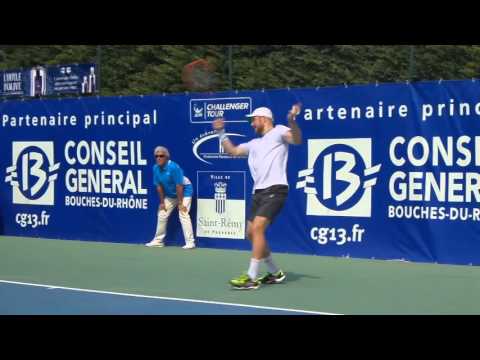 Tennis Challenger St Rémy 2015 Bachinger vs Puetz