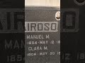 The Airoso Family Grave #graves #graveyards #cemeteryvideos #death