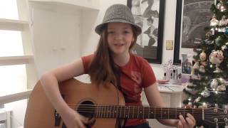 11 yr-old Mary Gray--Alabama Jingle Bells: "Wish we were in..." Roll Tide!!! "Good luck Auburn"