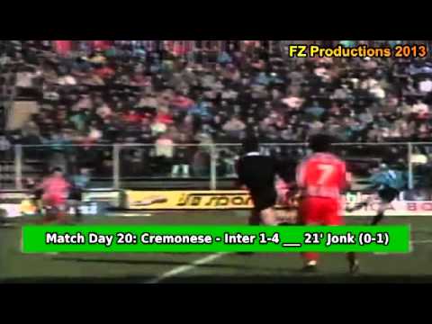 Serie A 1993-1994, day 20 Cremonese - Inter 1-4 (Jonk 1st goal)