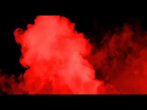 Smoke stock footage (Red smoke background)