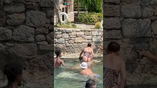 ☀️The Wonder Of Pamukkale Turkey -Sunny Day? #pamukkale #cleopatra #summer