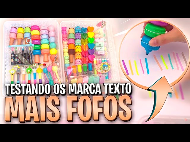 Marca texto 2 em 1 Sorvetinho