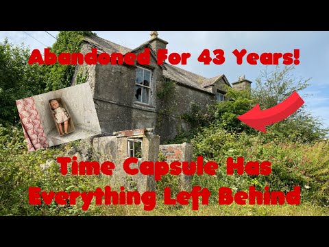 Abandoned For 43 Years! This Time Capsule Has Everything Left Behind!
