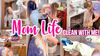 MOM LIFE CLEANING MOTIVATION | DOKER STEAM MOP REVIEW | MOM LIFE CLEAN WITH ME