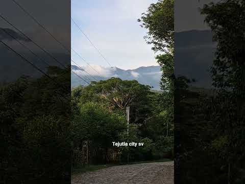 hermoso paisaje de mi tejutla chalatenango