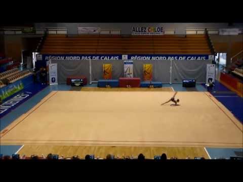 Chloé sivadier Championnat de france Valenciennes Espoir1 RUBAN