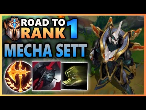 My team picked me Sett so I first timed him in Challenger - Road To Rank 1 (#15)