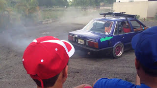 nissan sunny drift #oldschool old school with turbo