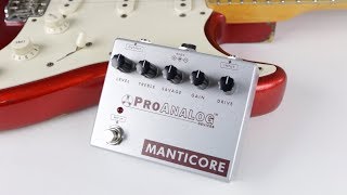 Video thumbnail for ProAnalog Devices Manticore V2 by shnobel