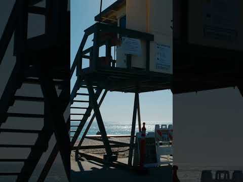 #Lifeguard Tower Beside the #Beach #shorts