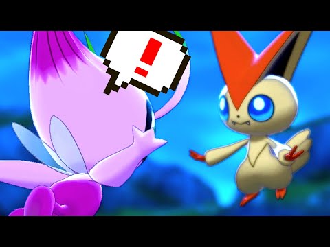 Victini just leaves