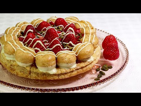 ERDBEER-WINDBEUTEL-TORTE