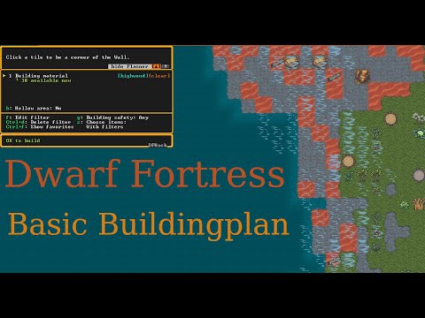 Dwarf fortress: Basic buildingplan