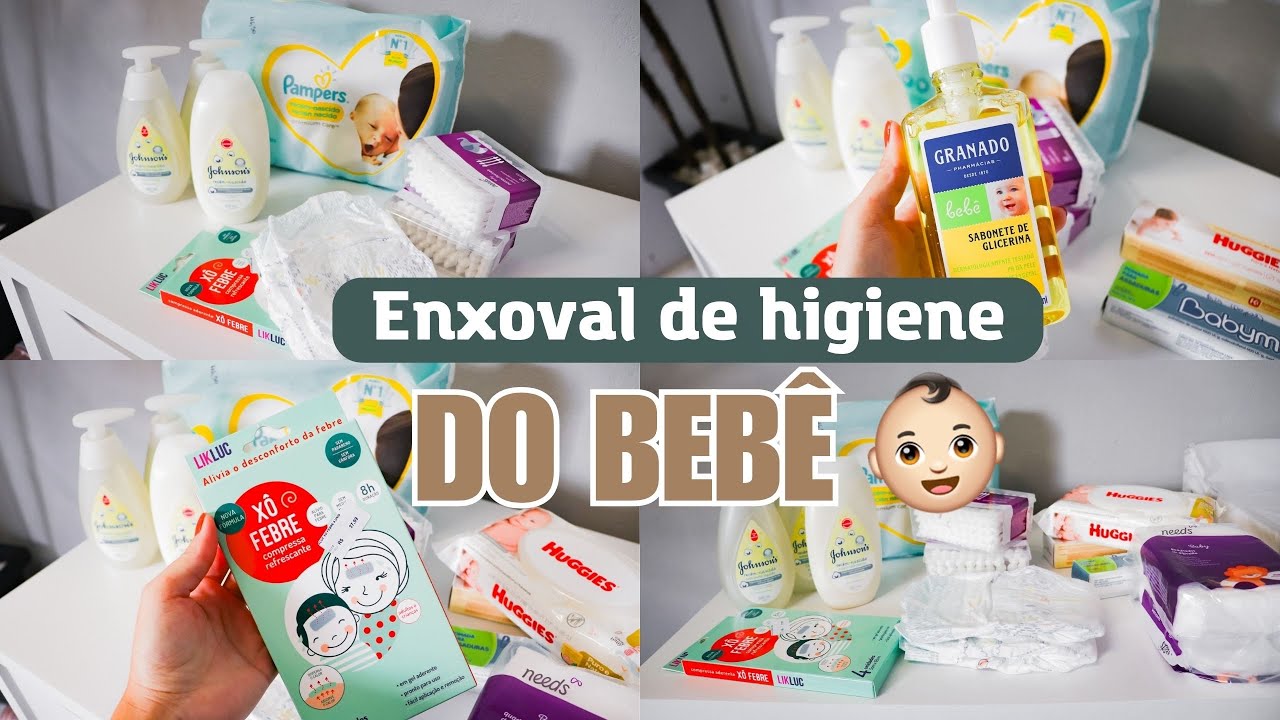 ENXOVAL DE HIGIENE DO BEBÊ (Com valores) 👶🏻 | Monique Nicassio