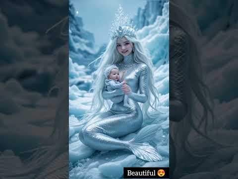 Mermaid feel cold in this snow 🤢 🌨️ #youtubeshorts