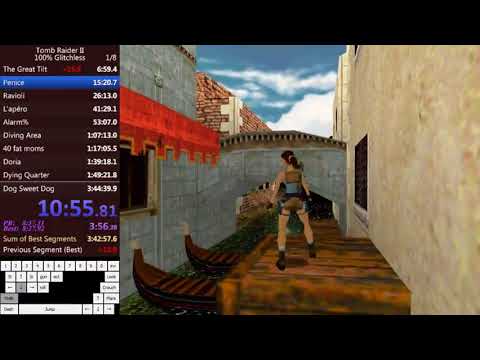 Tomb Raider 2 Glitchless 100% Speedrun 3.36.43 (RTA) [WR]