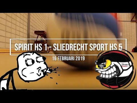 Volleybalwedstrijd: Spirit HS 1 -  Sliedrecht Sport HS 5