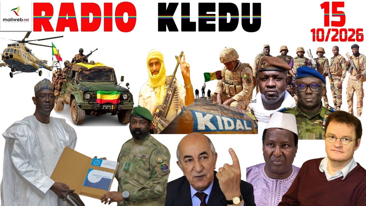 La Revue de Presse de la RADIO KLEDU du 15 Octobre 2026