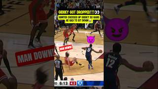 Josh Giddey had his ANKLES BROKEN😭