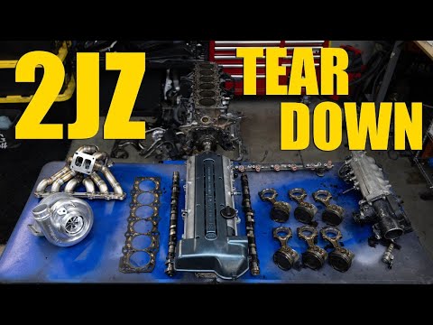 2JZ Swap Subaru WRX STI; Engine Tear Down.