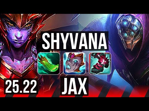 SHYVANA vs JAX (TOP) | 700+ games, 6/3/10 | EUW Master | 25.22