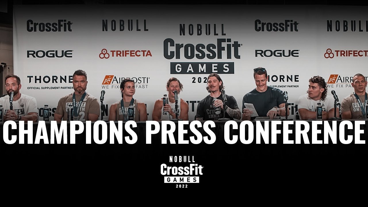 Champions Press Conference — 2022 NOBULL CrossFit Games