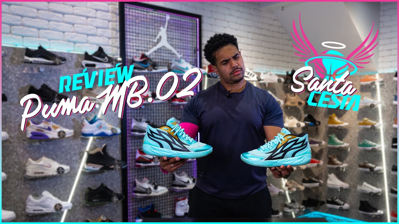Como é o tênis do LaMelo Ball? | Review Puma MB.02 | Santa Cesta