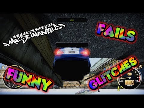 Funny Moments, Fails and Glitches - NFS Most Wanted (2005)