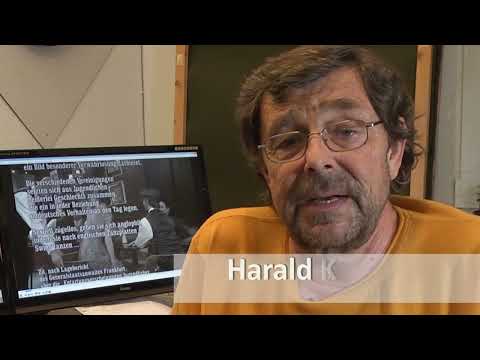 Filmemacher zu seinem Film "jazz in wiesbaden"