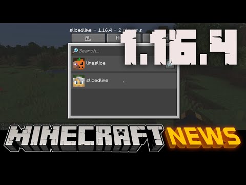 What's New in Minecraft Java Edition 1.16.4?