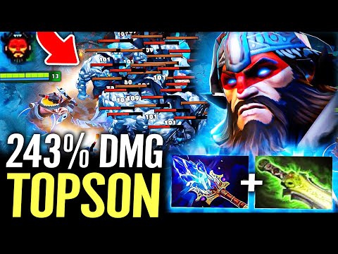 🔥 TOPSON Beastmaster MID — 13min Aghanim + Ethereal Blade +243% DMG NO CD Wild Axes Dota 2 Pro