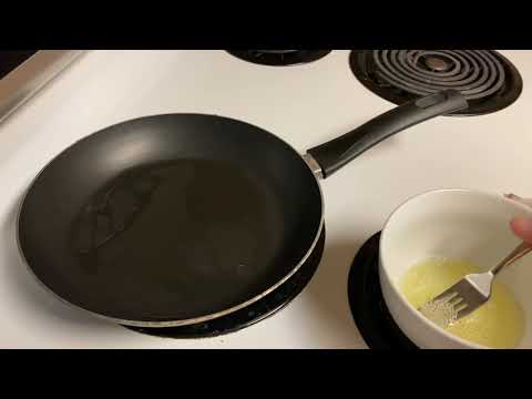 Scrambled eggs whites for a healthy heart