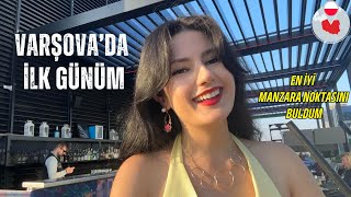 VARŞOVA'DA İLK GÜNÜM ! Market Fiyatları ve EN İYİ MANZARA NOKTASI 🇵🇱