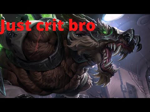 This shouldn't be so fun Crit Warwick vs Nasus top LOL gameplay