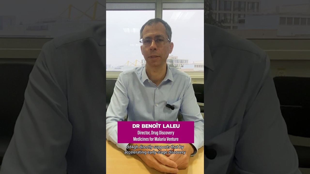 AI for drug discovery and global health: Dr Benoît Laleu
