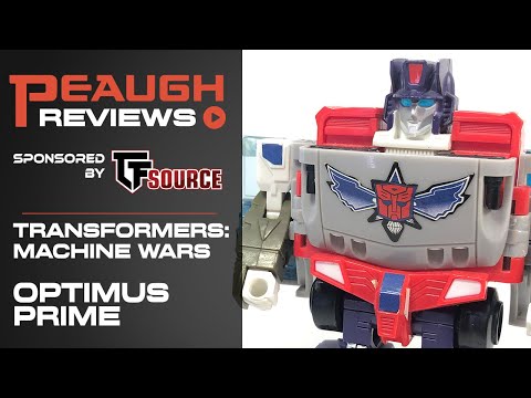 Video Review: Transformers Machine Wars OPTIMUS PRIME