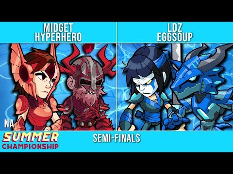 Midget & HyperHero vs LDZ & eggsoup - Semi-Finals - Summer Championship NA Top 8