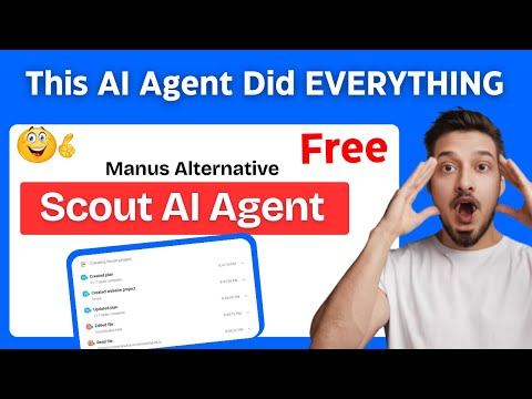 Scout AI Agent: FREE Manus Alternative! 🤖 Automate Everything With This CRAZY Smart Agent!