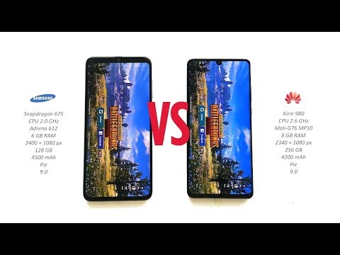 Samsung Galaxy A70 vs Huawei P30 Pro Speed Test!