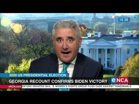 Georgia recount confirms Biden victory 2020 US Presidential Election