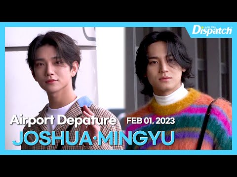 Adu Gondrong, Mingyu SEVENTEEN Kelewat Mencolok Vs Joshua Stay Kalem di Fashion Airport Baru