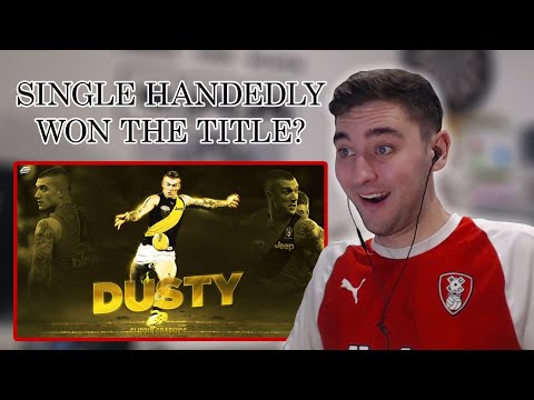 The Best of Dustin Martin 2017 || British Reaction *AMAZING*