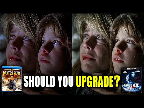 Dante's Peak (1997) 4k UHD Review | 4K UHD vs Blu-ray FACE OFF!